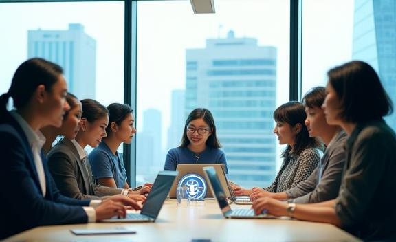 Mirai Learning Solutions team at Tokyo office